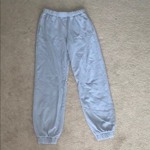 brandy light blue joggers
